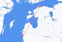 Vols de Palanga, Lituanie à Tallin, Estonie