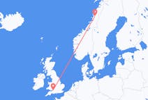 Flights from Mosjøen, Norway to Bristol, the United Kingdom