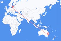 Flyreiser fra Sydney i Nova Scotia, Australia til Szymany, Szczytno fylke, Polen