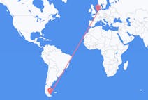 Flyrejser fra Rio Grande, Argentina til Amsterdam, Holland