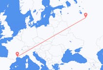 Flights from Ivanovo, Russia to Montpellier, France