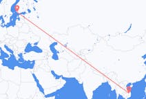Flights from Pleiku, Vietnam to Turku, Finland
