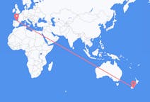 Flights from Dunedin, New Zealand to Santander, Spain