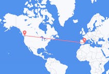 Flights from Vancouver, Canada to Alicante, Spain