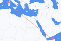 Flyreiser fra Bosaso, Somalia til Alghero, Italia