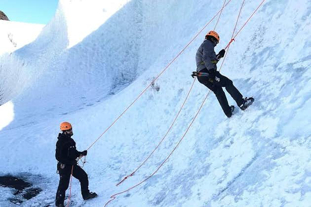 Privat isklättring på Sólheimajökull