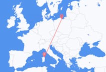Flyg från Olbia, Italien till Gdańsk, Polen