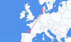 Flyg från Westerland, Tyskland till Bilbao, Spanien