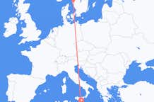 Flyreiser fra Malta, til Göteborg