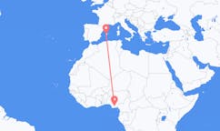 Flyrejser fra Owerri, Nigeria til Palma de Mallorca, Spanien