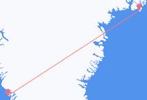 Flyreiser fra Kulusuk, Grønland til Paamiut, Grønland
