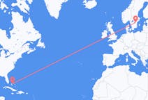 Flights from Nassau to Linköping