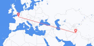 Flights from Pakistan to France