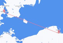 Flights from Gdańsk in Poland to Copenhagen in Denmark
