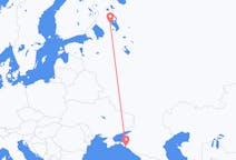 Flyg från Gelendzhik till Petrozavodsk