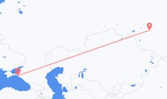 Vols depuis la ville de Novossibirsk vers la ville d'Anapa