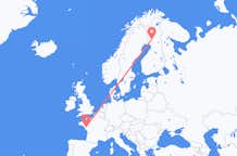 Flyreiser fra Nantes, til Rovaniemi