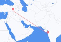 Loty z miasta Mumbaj do miasta Mardin