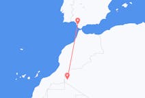 Vluchten van Tindouf naar Jerez de la Frontera