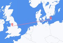 Flights from Bornholm, Denmark to Manchester, the United Kingdom
