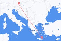 Flights from Sitia, Greece to Graz, Austria