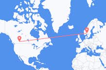 Flyrejser fra Calgary til Oslo