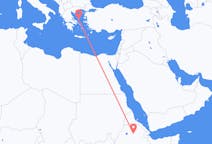 Flights from Lalibela, Ethiopia to Skyros, Greece