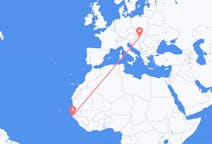 Flyg från Ziguinchor, Senegal till Budapest, Ungern