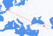 Flyrejser fra Mus, Tyrkiet til Bruxelles, Belgien