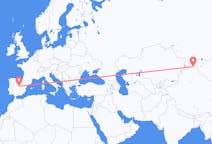 Flyrejser fra Altay Prefecture til Madrid