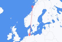 Voli from Sandnessjøen, Norvegia to Amburgo, Germania