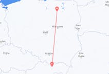 เที่ยวบิน จาก ป็อปรัด, สโลวะเกีย ไปยัง ซีมานี, Szczytno County, โปแลนด์