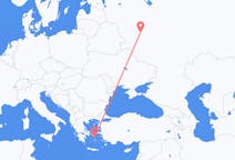 Flights from Kaluga, Russia to Mykonos, Greece