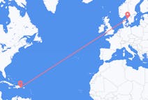 出发地 多米尼加共和国拉罗马纳目的地 瑞典哥德堡的航班