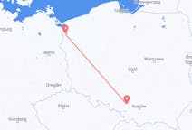 Flug frá Szczecin, Póllandi til Katowice, Póllandi