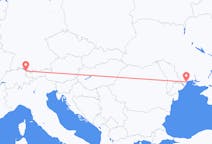 Flights from Odessa, Ukraine to Thal, Switzerland