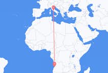 Flyg från Catumbela, Angola till Rom, Angola