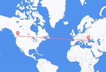Flyrejser fra Kamloops, Canada til Constanta, Rumænien