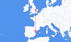 Flights from Valencia, Spain to London, England