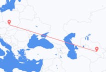 出发地 乌兹别克斯坦布哈拉目的地 捷克俄斯特拉发的航班