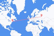 Flights from Boston, the United States to Kazan, Russia