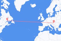 Flights from from Sept-Îles to Budapest
