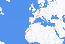 Flyg från Nouakchott, Mauretanien till Frankfurt, Tyskland