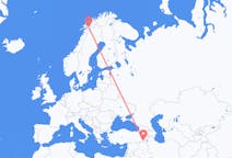 Flights from Hakkâri, Turkey to Narvik, Norway