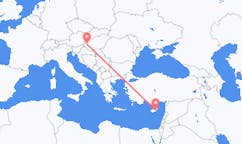 Vols de Larnaca, Chypre à Hévíz, Hongrie