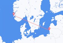 Flights from Palanga in Lithuania to Haugesund in Norway