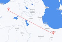Flights from Tehran to Erzurum