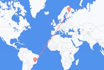Flights from Belo Horizonte, Brazil to Kuusamo, Finland