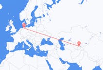 Flyg från Chudzjand, Tadzjikistan till Hamburg, Tadzjikistan