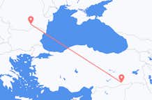 Flyg från Mardin, Turkiet till Bukarest, Rumänien